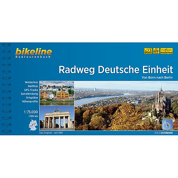 Bikeline Radtourenbuch Radweg Deutsche Einheit