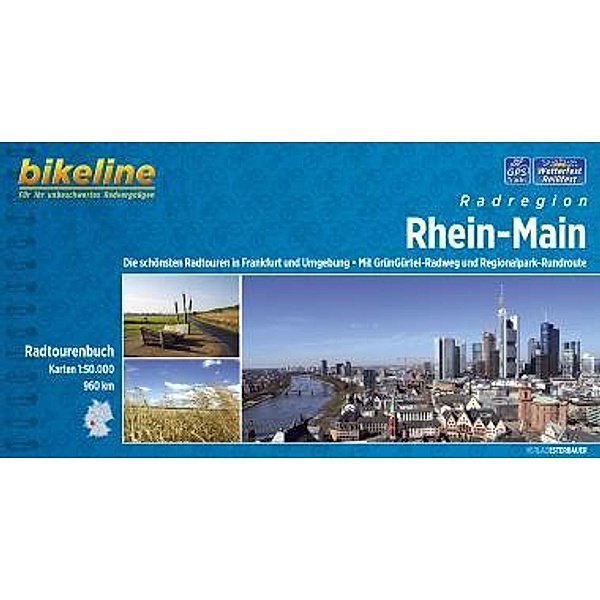 Bikeline Radtourenbuch Rhein-Main Radregion