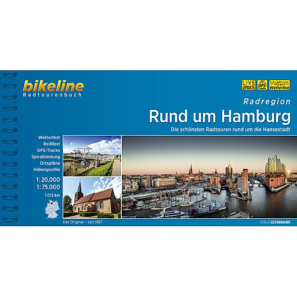 Bikeline Radtourenbuch Rund um Hamburg