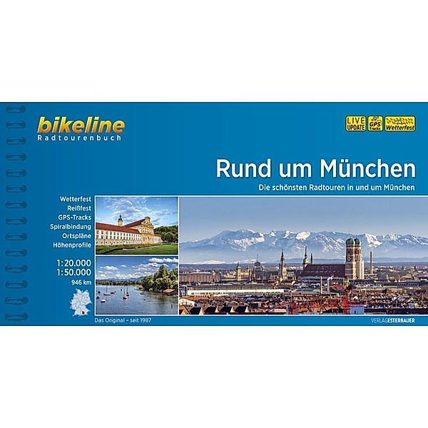 Bikeline Radtourenbuch Rund um München