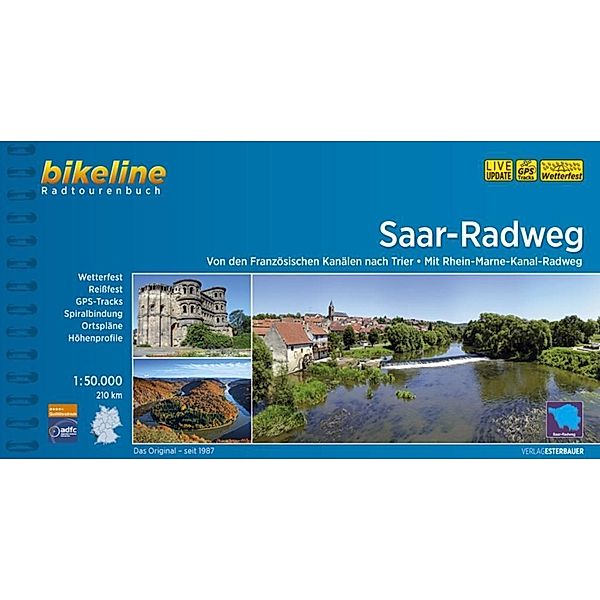 Bikeline Radtourenbuch Saar-Radweg