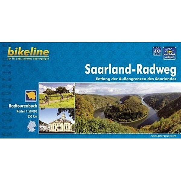 Bikeline Radtourenbuch Saarland-Radweg
