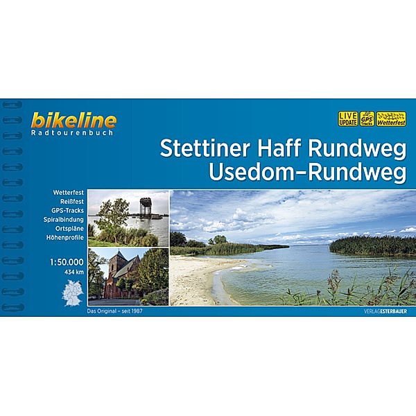 Bikeline Radtourenbuch Stettiner Haff Rundweg - Usedom-Rundweg
