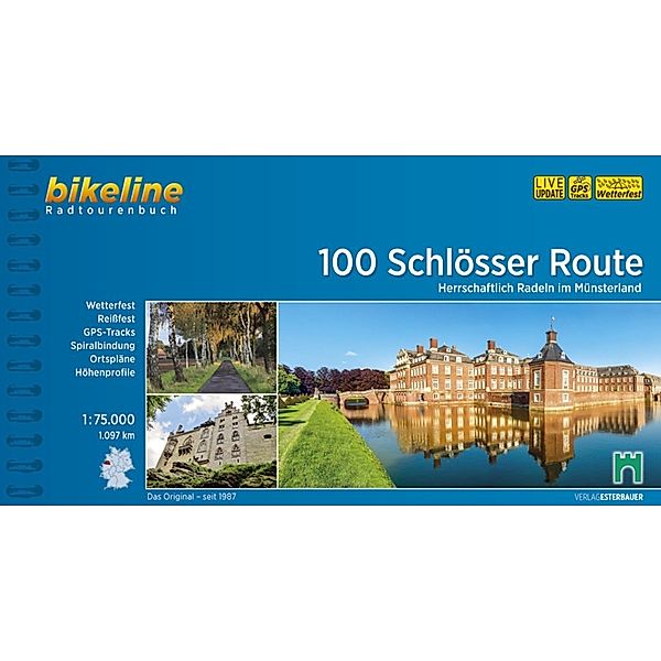 Bikeline Radtourenbücher / 100 Schlösser Route