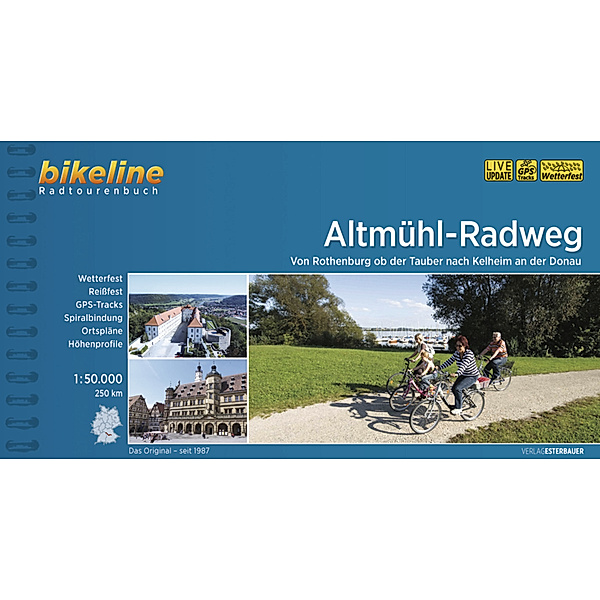 Bikeline Radtourenbücher / Altmühl-Radweg