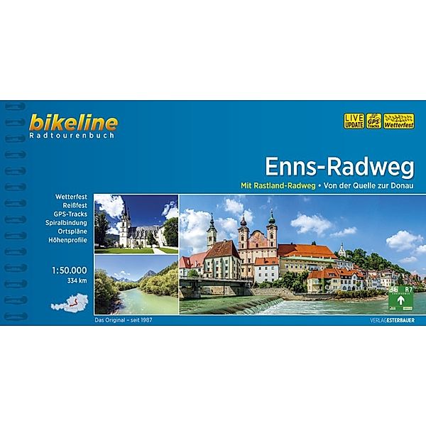 Bikeline Radtourenbücher / Bikeline Radtourenbuch Enns-Radweg