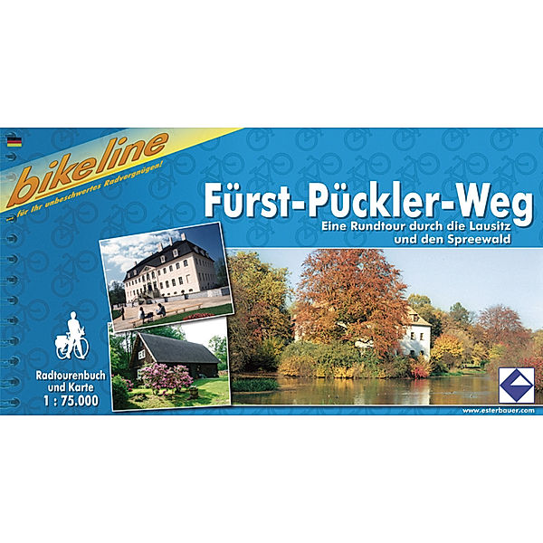 Bikeline Radtourenbücher / Bikeline Radtourenbuch Fürst-Pückler-Weg