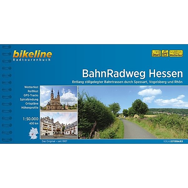 Bikeline Radtourenbücher / Bikeline Radtourenbuch BahnRadweg Hessen, Roland Esterbauer