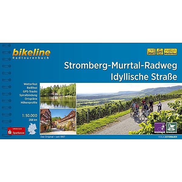 Bikeline Radtourenbücher / Bikeline Radtourenbuch Stromberg-Murrtal-Radweg - Idyllische Straße, Esterbauer Verlag