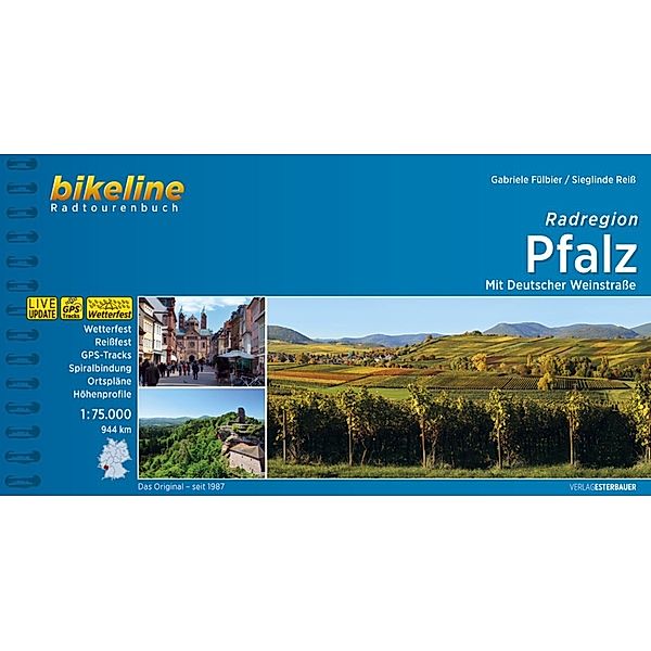 Bikeline Radtourenbücher / Bikeline Radtourenbuch Radregion Pfalz, Gabriele Fülbier, Sieglinde Reiß