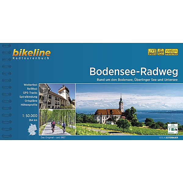 Bikeline Radtourenbücher / Bodensee-Radweg