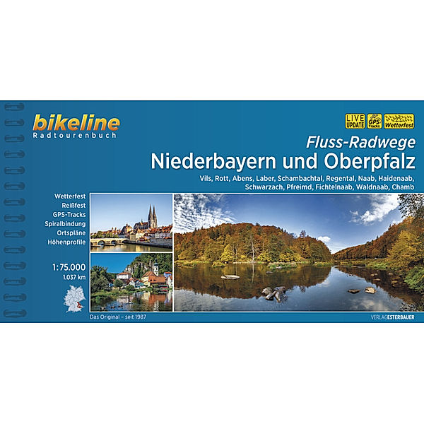 Bikeline Radtourenbücher / Fluss-Radwege Niederbayern und Oberpfalz