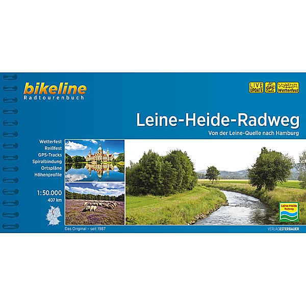 Bikeline Radtourenbücher / Leine-Heide-Radweg