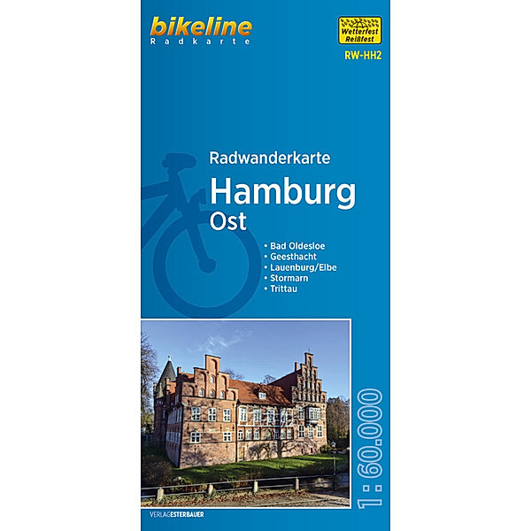 Bikeline Radwanderkarte Hamburg Ost