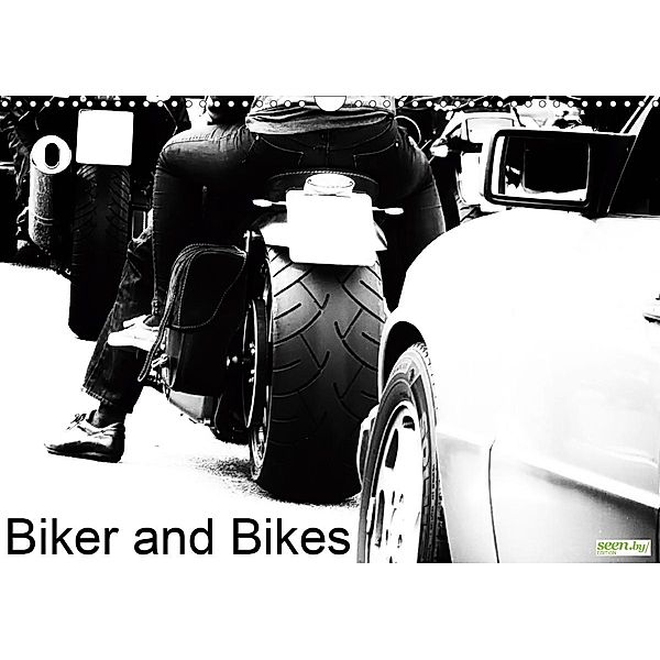 Biker and Bikes (Wandkalender 2021 DIN A3 quer), Gabi Hampe