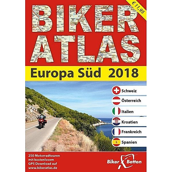 Biker Atlas EUROPA SÜD 2018