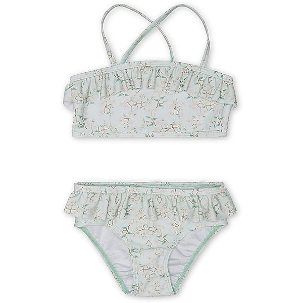 MINI A TURE Bikini MATGITHA – KLEINE BLUMEN in hellblau