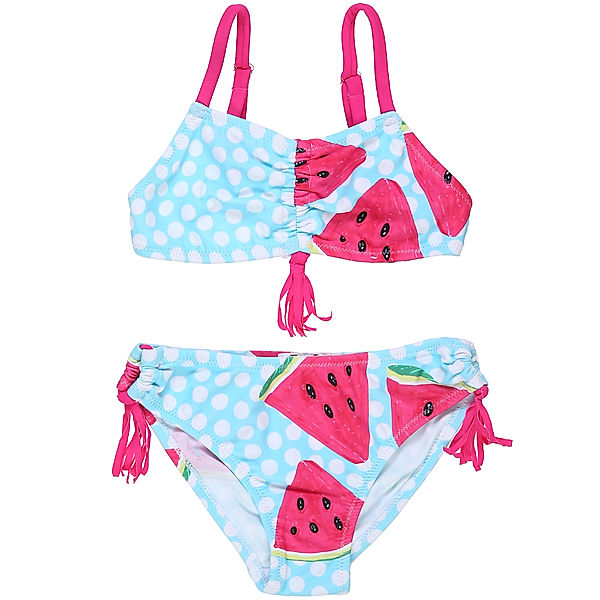 Boboli Bikini MELON gepunktet in türkis/pink