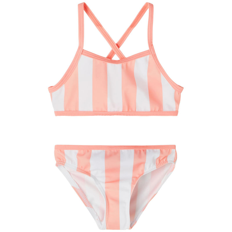 Bikini NKFFELINA STRIPES in apricot blush