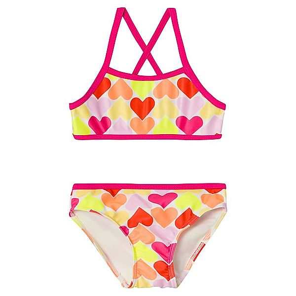 name it Bikini NMFZILLE HEARTS in bright white