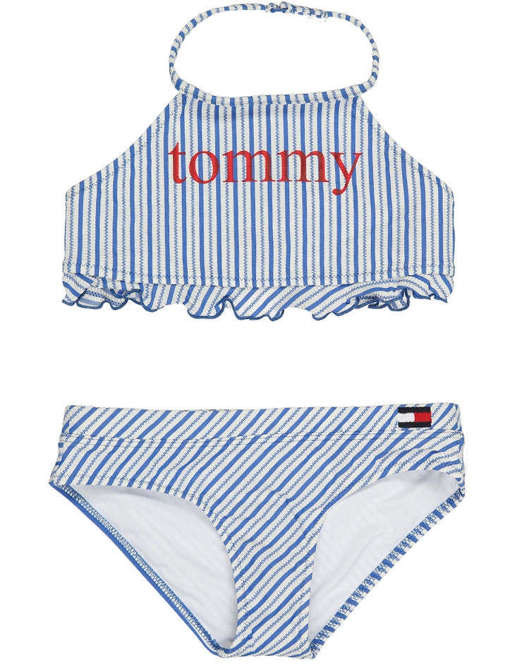 Bikini TOMMY gestreift in blau weiß kaufen | tausendkind.de