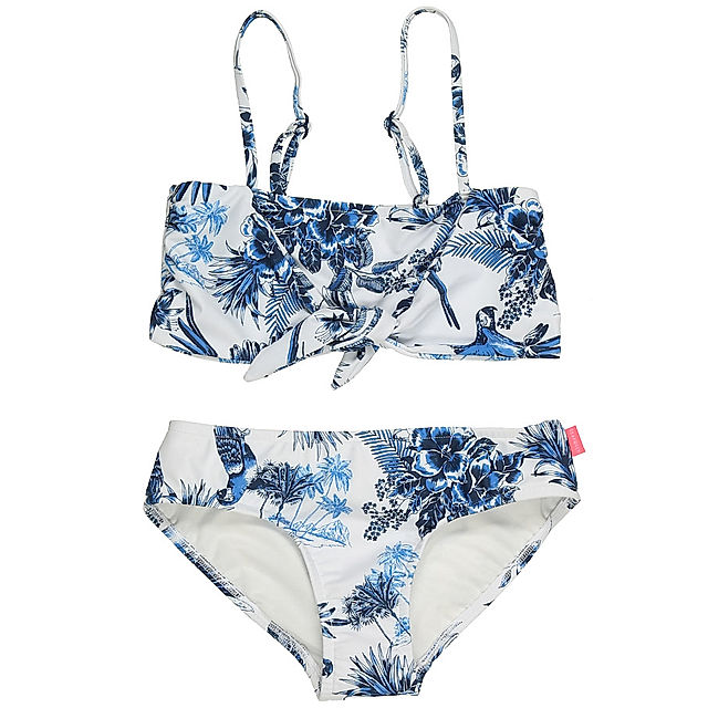 Bikini TROPO BANDANA 2-teilig in weiß blau kaufen