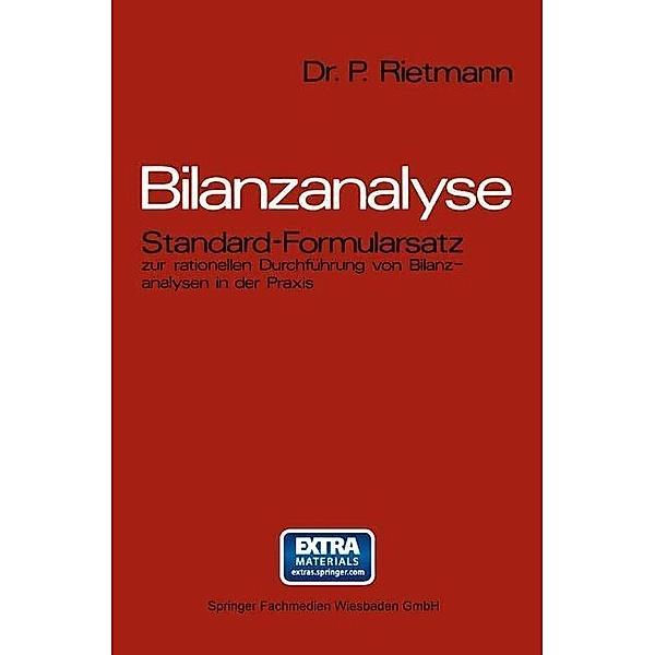 Bilanzanalyse, Peter Rietmann