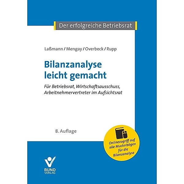 Bilanzanalyse leicht gemacht, Nikolai Laßmann, Adrian Mengay, Ulrich Overbeck, Rudi Rupp