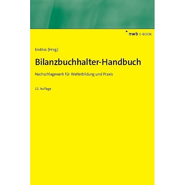 Bilanzbuchhalter-Handbuch / NWB Bilanzbuchhalter