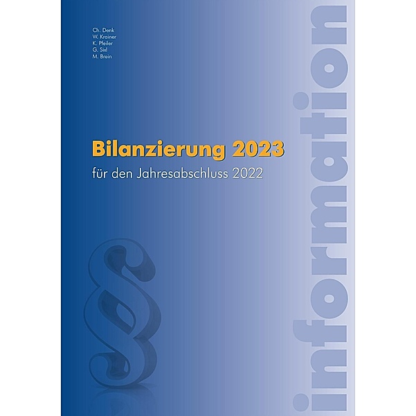Bilanzierung 2023 (Ausgabe Österreich), Markus Brein, Christoph Denk, Wolfgang Krainer, Katrin Pfeiler, Gunnar Sixl