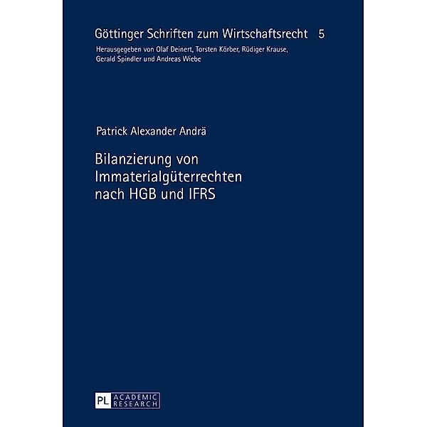 Bilanzierung von Immaterialgueterrechten nach HGB und IFRS, Andra Patrick Andra