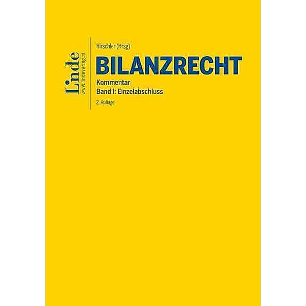 Bilanzrecht (f. Österreich), Kommentar.Bd.1