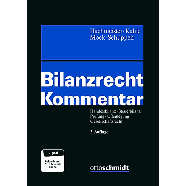 Bilanzrecht Kommentar, Hachmeister/Kahle/Mock/Schüppen