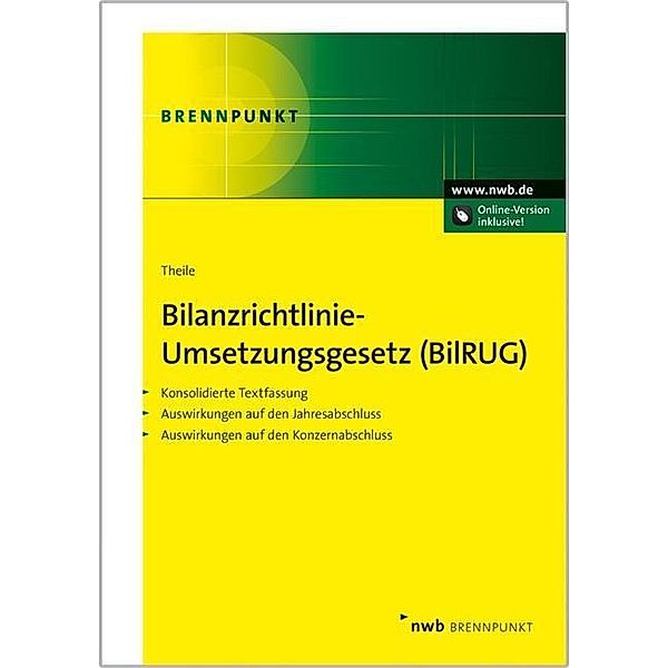 Bilanzrichtlinie-Umsetzungsgesetz (BilRUG), Carsten Theile