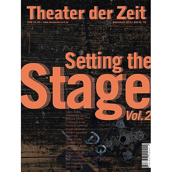 Bild der Bühne, Vol. 2 / Setting the Stage, Vol. 2
