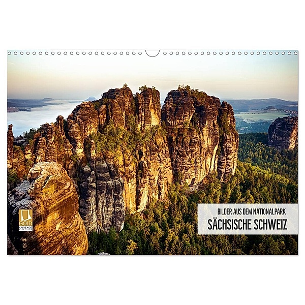 Bilder aus dem Nationalpark Sächsische Schweiz (Wandkalender 2024 DIN A3 quer), CALVENDO Monatskalender, Dirk Meutzner