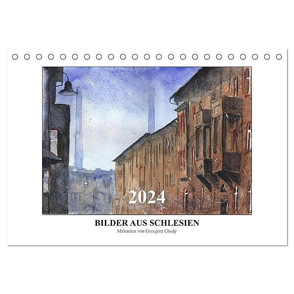 Bilder aus Schlesien (Tischkalender 2024 DIN A5 quer), CALVENDO Monatskalender, Grzegorz Chudy