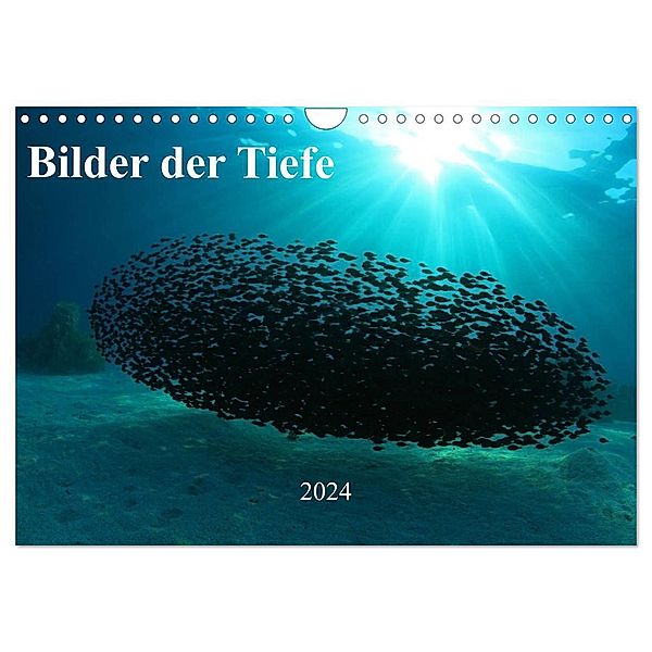 Bilder der Tiefe 2024 (Wandkalender 2024 DIN A4 quer), CALVENDO Monatskalender, Martin Hablützel