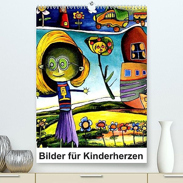 Bilder für Kinderherzen (Premium, hochwertiger DIN A2 Wandkalender 2023, Kunstdruck in Hochglanz), Gertrud Scheffler