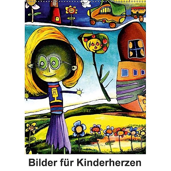 Bilder für Kinderherzen (Wandkalender 2018 DIN A2 hoch), Gertrud Scheffler