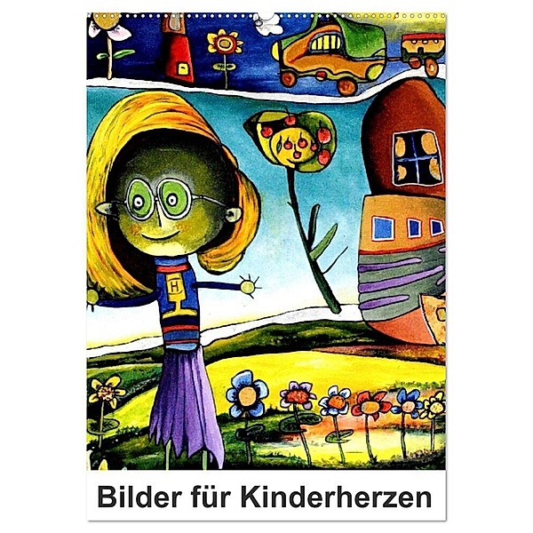 Bilder für Kinderherzen (Wandkalender 2024 DIN A2 hoch), CALVENDO Monatskalender, Gertrud Scheffler