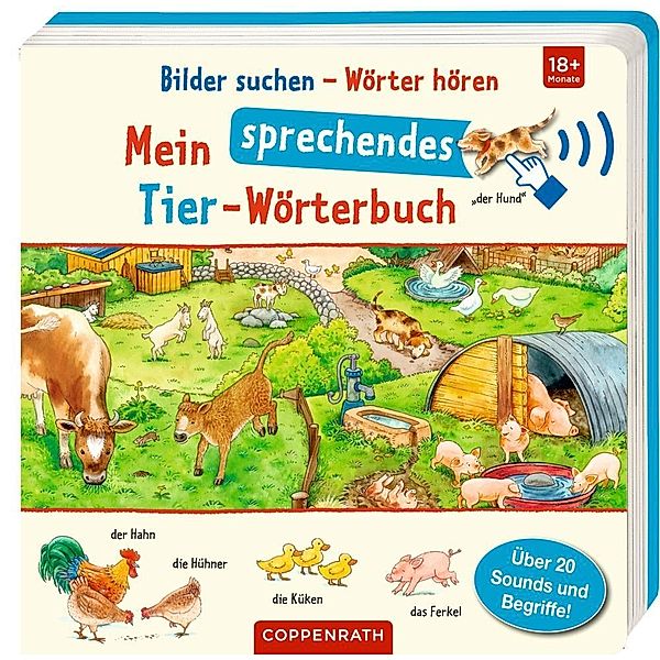 Bilder suchen - Wörter hören: Mein sprechendes Tier-Wörterbuch, m. Soundeffekten