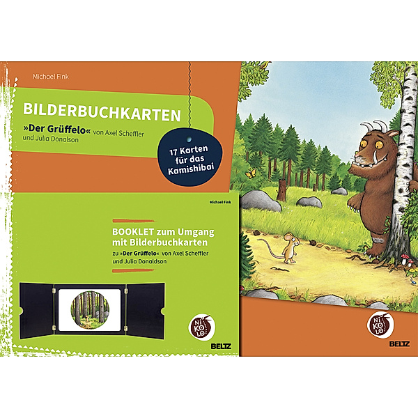 Bilderbuchkarten Der Grüffelo von Axel Scheffler und Julia Donaldson, Michael Fink
