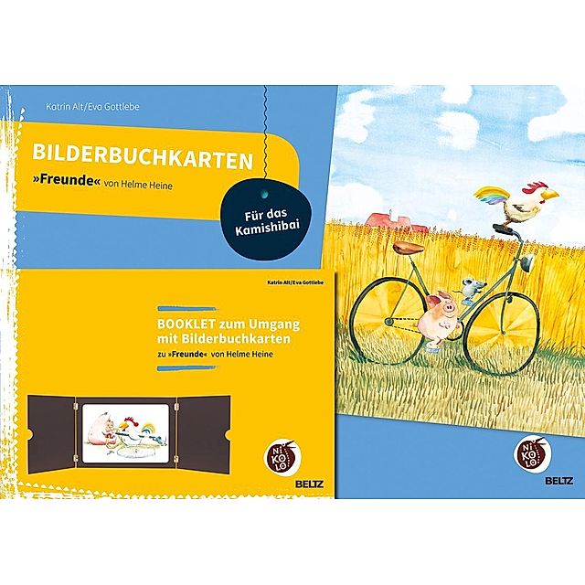 Bilderbuchkarten Freunde von Helme Heine Buch versandkostenfrei bestellen