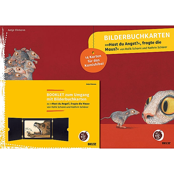Bilderbuchkarten »Hast du Angst?«, fragte die Maus« von Rafik Schami und Kathrin Schärer, Antje Ehmann