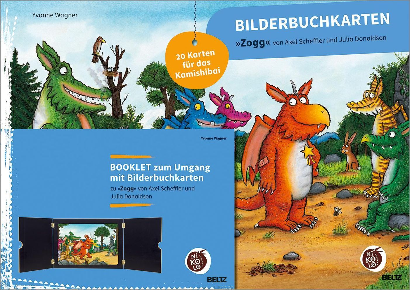 Bilderbuchkarten »Zogg« von Axel Scheffler und Julia Donaldson Buch