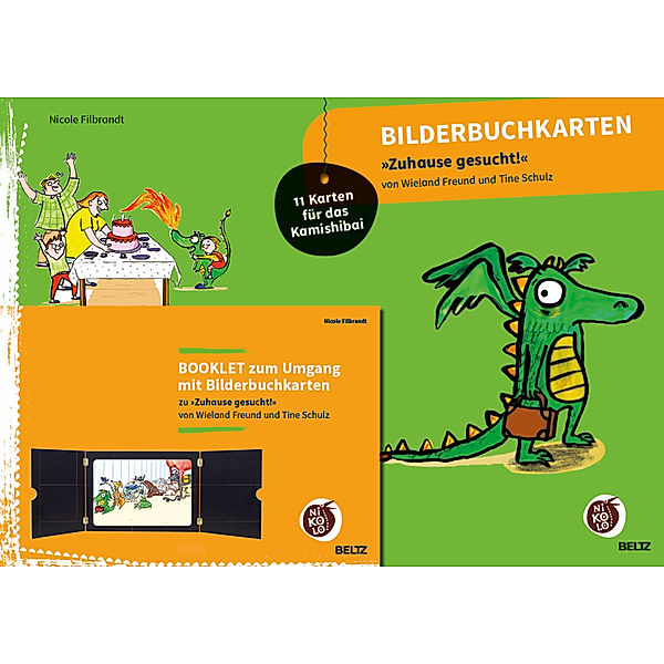 Bilderbuchkarten »Zuhause gesucht!« von Wieland Freund und Kristine Schulz, Nicole Filbrandt