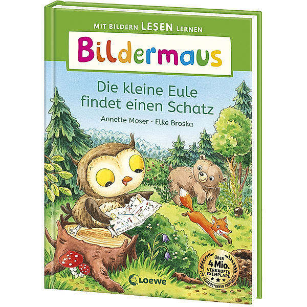 Bildermaus - Die kleine Eule findet einen Schatz, Annette Moser