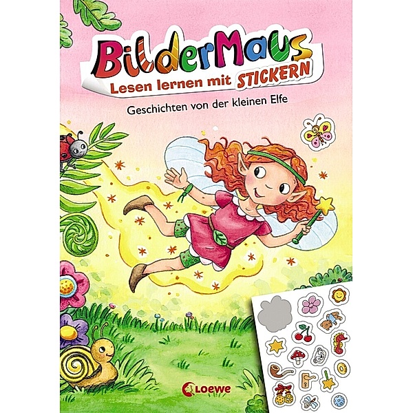 Bildermaus - Lesen lernen mit Stickern - Geschichten von der kleinen Elfe, Franziska Gehm