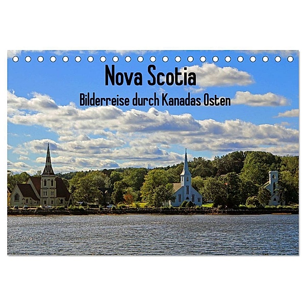 Bilderreise Nova Scotia (Tischkalender 2024 DIN A5 quer), CALVENDO Monatskalender, Klaus Langner